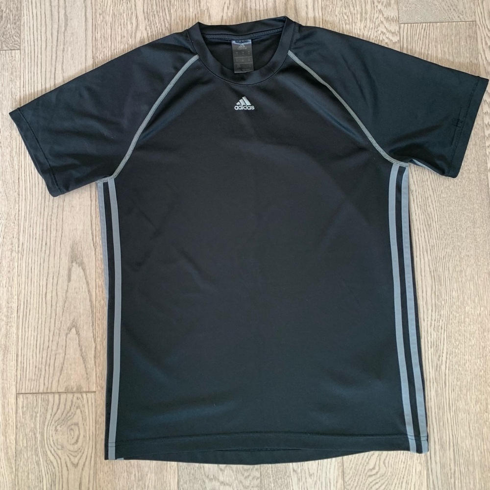 Adidas Climalite Workout Tee in Black